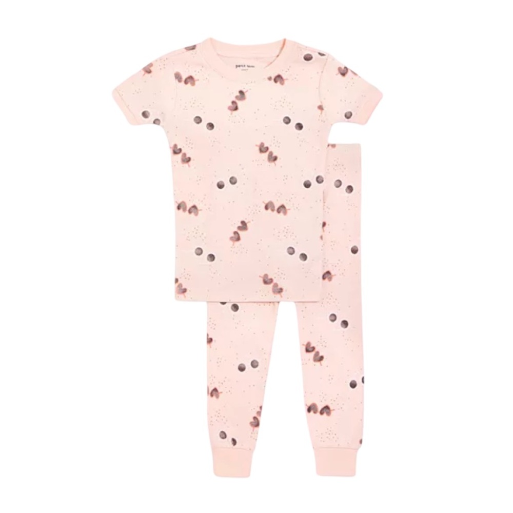 PETIT LEM BABY GIRL COTTON PAJAMA SET